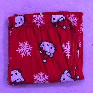 hello kitty holiday christmas pajama pants